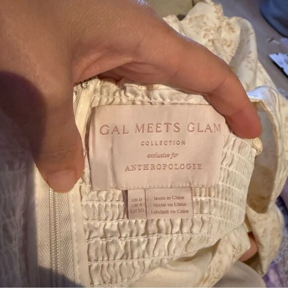 Gal Meets Glam for Anthropologie Iris Floral Jumpsuit 0 NWOT - Picture 10 of 15